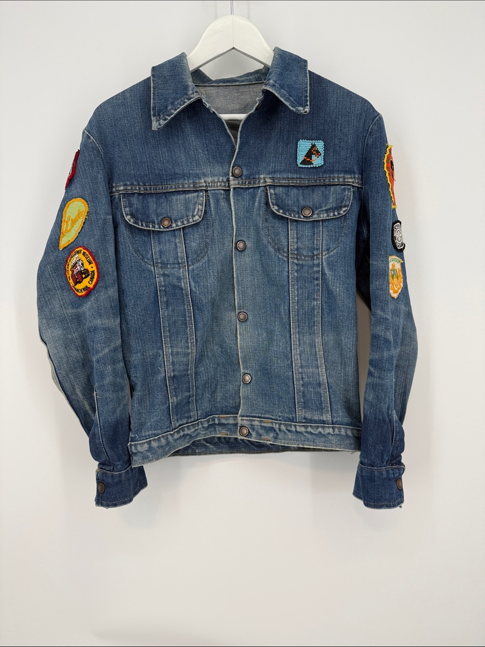 Vintage Patch Jean Jacket